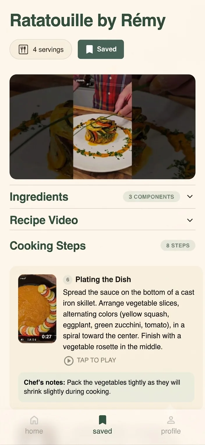 Turn Any Cooking Video Into Recipe In Your Language
